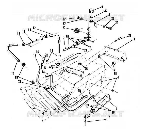 COOLING SYSTEM (600 AND 600 SE) (4909500950026A)