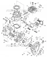 CRANKCASE AND CYLINDER
