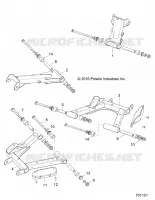 REAR SUSPENSION CONTROL ARMS