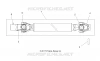 DRIVE TRAIN, FRONT PROP SHAFT