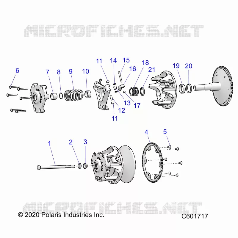 DRIVE TRAIN, CLUTCH, PRIMARY