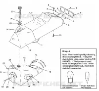 SEAT   GAS TANK ASSEMBLY SPORT / 0930443 (4922942294002A)