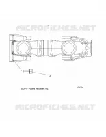 DRIVE TRAIN, PROP SHAFT, REAR