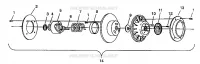 DRIVEN CLUTCH ASSEMBLY XLT E940767,  XLT SP E940667    XLT SKS E940567 (49274227420024)