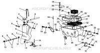 OIL TANK/AIR BOX XLT RMK 0960956, XLT SKS 0960556 AND EUROPEAN XLT SKS E960 (4931813181C007)