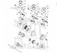 PISTON AND CRANKSHAFT 650 (4914131413030A)