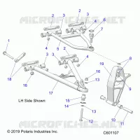 FRONT WISHBONES
