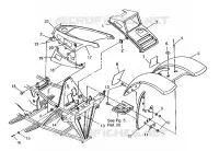 FRONT CAB ASSEMBLY 6X6 400L, SWEDISH S948740 AND  NORWEGIAN N948740 (4926812681001A)