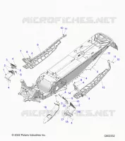 CHASSIS, CLUTCH GUARD, FOOTRESTS, AND RUNNINGBOARDS