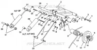 REAR TORQUE ARM XLT 0940767, XLT SP 0930667   XLT SKS 0940567 (4925022502024A)