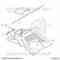 BODY, REAR STORAGE