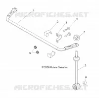 REAR SUSPENSION STABILIZER BAR