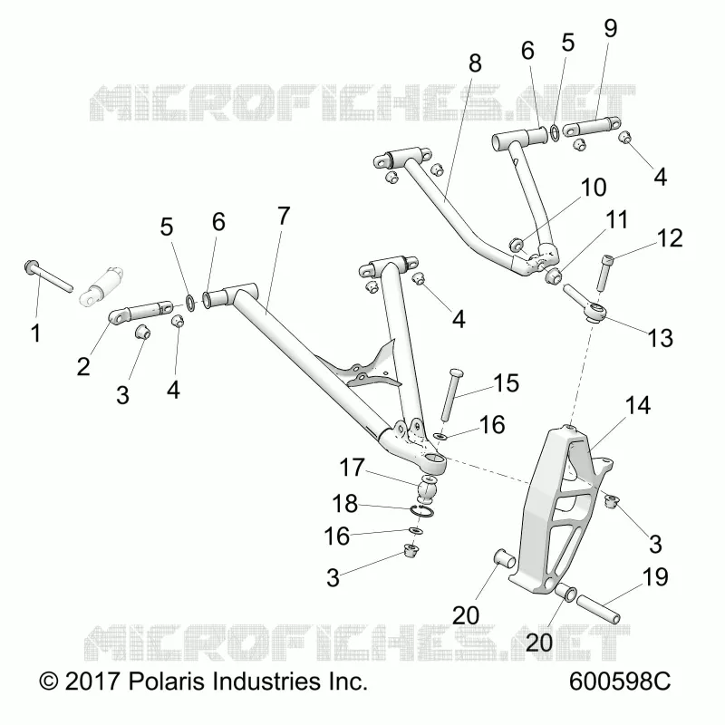 FRONT WISHBONES