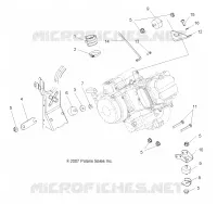 ENGINE, MOUNTING