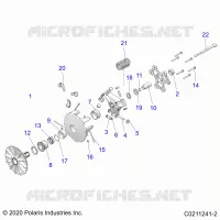 DRIVE TRAIN, PRIMARY CLUTCH