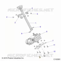 STEERING, STEERING POST  ASM.