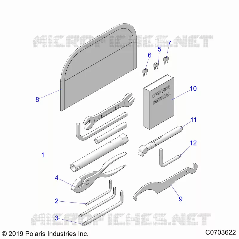 REFERENCE, OWNERS MANUAL AND TOOL KIT