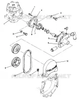 WATER PUMP STORM 0940782 AND STORM SKS 0940582 (4925032503032A)