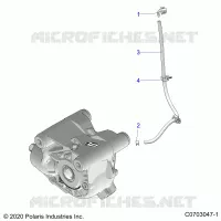 DRIVE TRAIN, GEARCASE, FRONT, VENTING