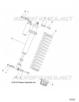 SUSPENSION, FRONT SHOCK MOUNTING