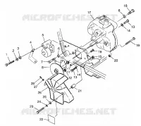 GEARCASE   BRAKE MOUNTING TRAIL BOSS W97AA25C (4940574057B013)