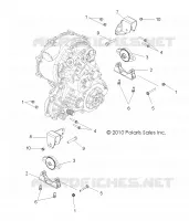 DRIVE TRAIN, TRANSMISSION MOUNTING