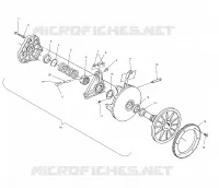 DRIVE CLUTCH (ELECTRIC START MODELS)