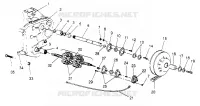 DRIVE SHAFT ASSEMBLY WIDETRAK GT 0952061 AND  EUROPEAN WIDETRAK GT E952061 (4928962896B011)