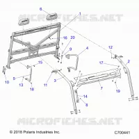 CHASSIS, CAB FRAME