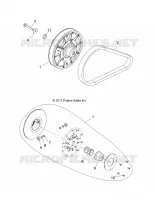 DRIVE TRAIN, CLUTCH, SECONDARY
