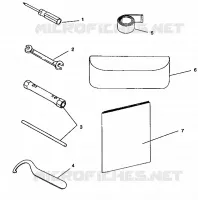 TOOL KIT    500 EFI E942774 AND  EFI SKS E942574 (49274127410020)