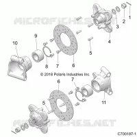 SUSPENSION, REAR CARRIER