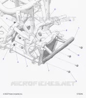 CHASSIS, MOUNTING, FRONT GEARCASE AND BUMPER MOUNTING