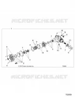 DRIVE TRAIN, FRONT GEARCASE (FROM 1/15/2019)