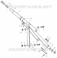 FRONT TORQUE ARM XLT TOURING 0973357 AND EUROPEAN XLT TOURING E973357 (4937723772B013)