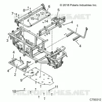 CHASSIS, FRAME AND FRONT BUMPER