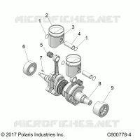 ENGINE, PISTON & CRANKSHAFT