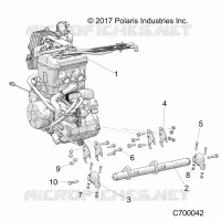 ENGINE, MOUNTING