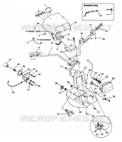 HANDLEBAR   HEADLIGHT POD SPORTSMAN 500 W969244 AND SWEDISH SPORTSMAN 500 (4936093609B010)