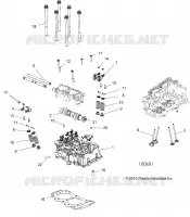 ENGINE, CYLINDER HEAD, CAM AND VALVES