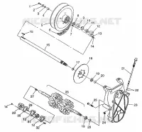 DRIVE TRAIN XCF 0971643 (4938613861B007)
