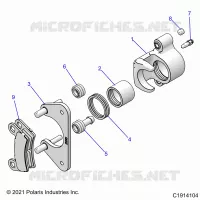 BRAKES, REAR CALIPER