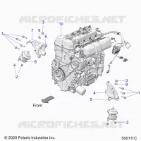 ENGINE, MOUNTING