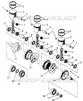 PISTON   CRANKSHAFT  XLT 0970756, XLT SKS 0970556, AND XLT RMK 0970956 (4937693769D001)
