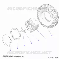 WHEELS, FRONT