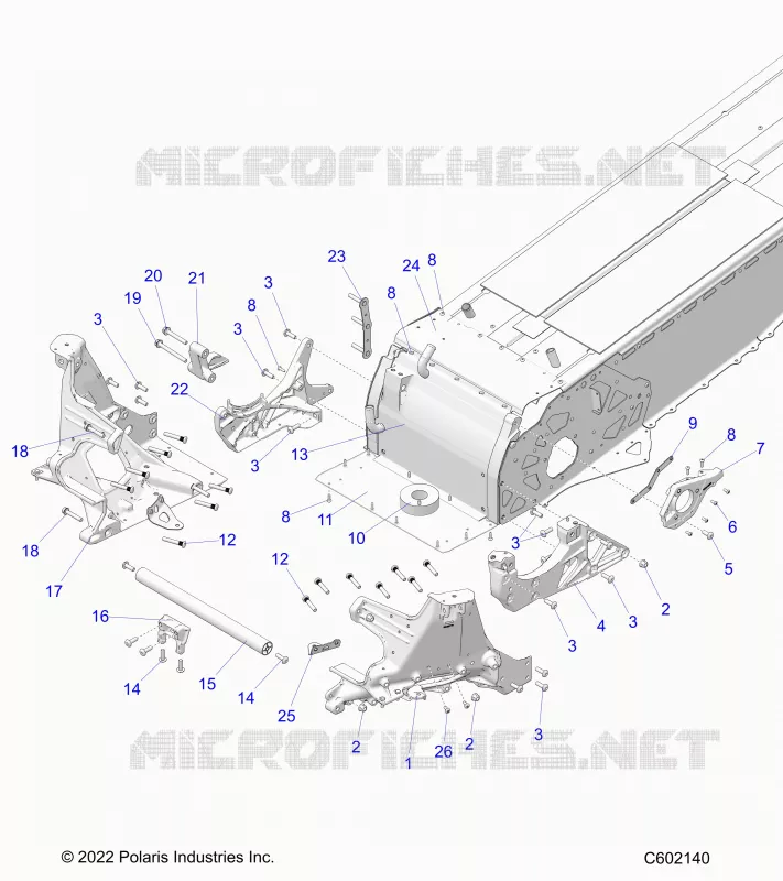 CHASSIS, BULKHEAD ASM.