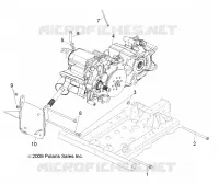 DRIVE TRAIN, MAIN GEARCASE MOUNTING