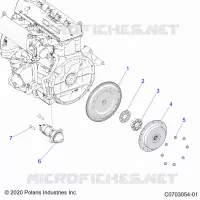 STARTER, FLYWHEEL