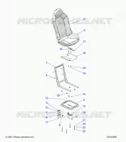 SEAT ASM. AND SLIDER
