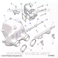 ENGINE, AIR INTAKE MANIFOLD
